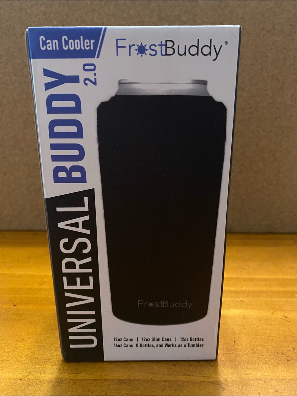 Frost Buddy Universal Can Cooler 2.0 - Black